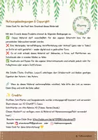 Vorschau - Merkblätter - Verbindungswörter zum Schreiben/ A1-B2 Niveau/ Grammatik - Seite 2