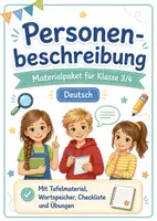 Vorschau - Unterrichtsreihen - Materialpaket zur Unterrichtseinheit Personenbeschreibung - Deckblatt