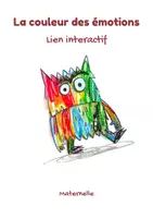 Aperçu - Matériel interactif - La couleur des émotions, lien interactif - Page de couverture