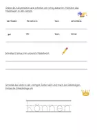 Vorschau - Arbeitsblätter - Sprache Stein Papier 2 Modellwörter Teil B - Seite 2