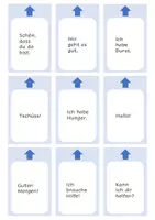 Vorschau - Spiele - Karten Alltagskommunikation magischer Zylinder - russisch - deutsch / editierbar - Seite 1