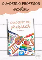 Vista previa - Para docentes: organización, planificación y formación - Cuaderno del profesor 26-27 Escolar - Portada