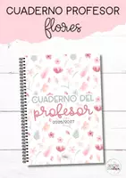 Vista previa - Para docentes: organización, planificación y formación - Cuaderno profesor flores + agenda diaria - página 1