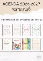 Vista previa - Para docentes: organización, planificación y formación - Cuaderno profesor flores + agenda semanal - página 2
