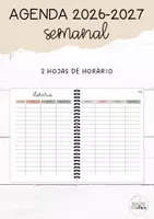 Vista previa - Para docentes: organización, planificación y formación - Cuaderno profesor flores + agenda semanal - página 3