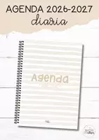 Vista previa - Para docentes: organización, planificación y formación - Agenda 26-27 diaria - Portada