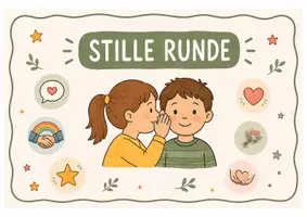Vorschau - Poster - Stille Runde - Werschätzende Worte im Klassenzimmer - Seite 1