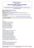 Aperçu - Préparation de séquence / Séquence complète - 3e-Le Land Art, entre démesure américaine et geste poétique européen : projet interdisc. complet (Arts Plastiques, Français, HDA) + clip original - Page 3