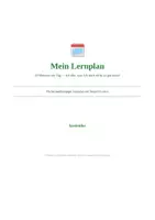 Vorschau - Arbeitsblätter - Mein Lernplan - Selbstständig üben - Deckblatt