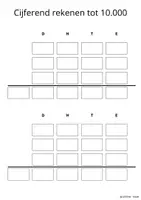 Voorbeeld - Basis wisbordje cijferend rekenen - Pagina 2