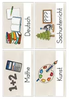 Vorschau - Poster - Tagestransparenz Schilder Klassenraum - Seite 3