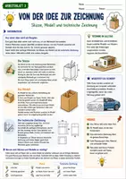Vorschau - Arbeitsblätter - Werkunterricht mit Holz | Produktentwicklung, Werkstoffe & Holzbearbeitung | Arbeitsblätter Klasse 5–10 | Materialpaket - Seite 3
