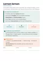 Vorschau - Arbeitsblätter - Vertretungsstunde Lernen lernen – Lernstrategien Klasse 5-7 - Seite 1