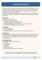 Vorschau - Stationenlernen - Freebie Lesedomino Schulstart– kostenlos Sinnerfassendes Lesen - Seite 3