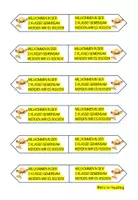 Vorschau - Mal- und Bastelvorlagen - Erdmännchenklasse: Willkommensgruß 2.Klasse Schulanfang - Seite 2