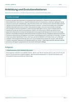 Vorschau - Arbeitsblätter - Materialpaket - Biologie Klasse 12 - Arbeitsblätter - Seite 1