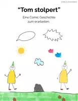 Vorschau - Arbeitsblätter - Comic-Komplettpaket - Comics entdecken, gestalten lernen & selbst erfinden - Deckblatt