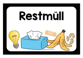 Vorschau - Arbeitsblätter - Mülltrennung - Schilder I Tafelmaterial I Arbeitsblätter - Seite 2