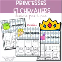 Aperçu - Jeux - Contes de fée - Dessins pas à pas - Page de couverture
