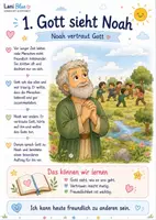 Vorschau - Arbeitsblätter - Arche Noah – Unterrichtsmaterial, Arbeitsblätter & Ausmalbilder für die Grundschule - Seite 3