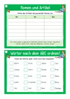 Vorschau - Anderer Materialtyp - Deutschkartei 3. Klasse (für selbständige Übungsmöglichkeit) - Seite 3