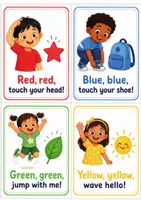 Προεπισκόπηση - Φύλλα εργασίας - Colours Everywhere! – Junior English Pack - Σελίδα 3
