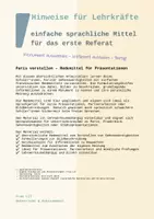 Vorschau - Arbeitsblätter - Redemittel Französisch - Paris vorstellen - Seite 1