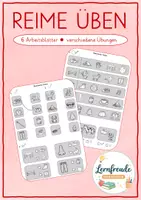 Vorschau - Spiele - Reime üben - Materialpaket l Deutsch Klasse 1 - Seite 1