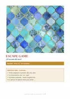 Vorschau - Stationenlernen - Escape_Game_Espanol_Marruecos - Deckblatt