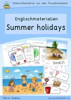 Vorschau - Unterrichtsreihen - Summer holidays (Englisch, Grundschule, Sommer/Ferien) - Deckblatt