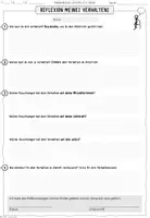 Vorschau - Arbeitsblätter - Reflexionsbogen für Unterrichtssörungen - Deckblatt