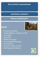 Vorschau - Arbeitsblätter - 5 Schritt Lesemethode Altsteinzeit Sachtext Klasse 4-6 - Seite 2