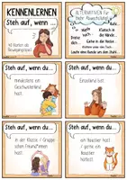 Vorschau - Spiele - Steh auf, wenn du ... – Kennenlernspiel Bewegungsspiel / 40 Karten Kennenlernen Schulstart Schuljahresanfang - Seite 3