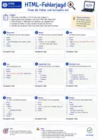 Vorschau - Arbeitsblätter - Materialpaket - HTML - für Anfänger - Seite 1