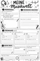 Vorschau - Arbeitsblätter - Meine Musikwelt - Arbeitsblatt - Deckblatt