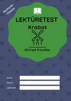 Vorschau - Arbeitsblätter - Lektüretest zu "Krabat" von Otfried Preußler - Deckblatt