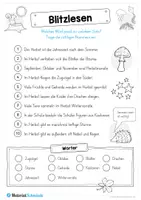 Vorschau - Arbeitsblätter - 10 Leseübungen zum Herbst (Lesen & Verstehen) - Seite 2