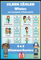 Vorschau - Stationenlernen - Silben schwingen rund um’s Jahr Materialpaket - Deckblatt