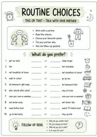 Vorschau - Arbeitsblätter - Speaking & Communication: Daily Routines / My Day – Partner Interviews Englisch Klasse 5–7 - Seite 2