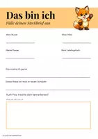 Vorschau - Stationenlernen - Wiederholungsheft Klasse 2/3 | Deutsch, Mathematik - Seite 3