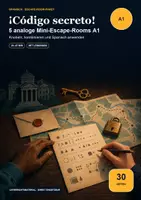 Vorschau - Spiele - ¡Código secreto! Spanisch A1 – 5 analoge Mini-Escape-Rooms mit Lösungen | 30 Seiten - Deckblatt