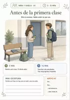 Vorschau - Arbeitsblätter - Spanisch A1 Sprechen – 24 visuelle 5-Minuten-Sprechstarter | Bildimpulse Sek I - Seite 3
