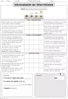 Vorschau - Arbeitsblätter - Growth Mindset Selbsteinschätzung Unterrichtsnote - Deckblatt