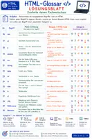 Vorschau - Arbeitsblätter - HTML - Glossar - ein Versuch - mit Lösung - Seite 3