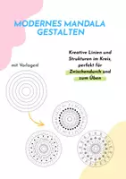 Vorschau - Arbeitsblätter - Modernes Mandala gestalten | Kunst | Muster & Strukturen | Zeichenprojekt | Vorlagen - Seite 1