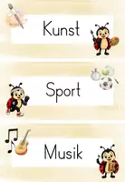 Vorschau - Präsentationen/Tafelbilder - Tagestransparenz Marienkäferklasse 🐞 | Stundenplankarten & Tagesablauf | Klassentier Marienkäfer | Grundschule | Classroom Management - Seite 3