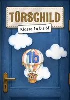 Vorschau - selbst erstellte Cliparts/Grafiken - Türschild für deine Klassenzimmertür | 1. bis 6. Klasse - Deckblatt
