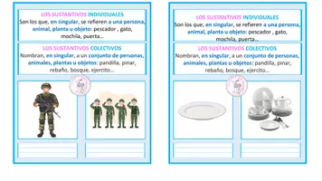 Vista previa - Hojas de trabajo - SUSTANTIVO INDIVIDUAL Y COLECTIVO - página 2