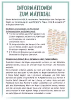 Vorschau - Aufgabenkarten - Tandem Activity Englisch: Quantifiers - a few, a little & a couple of - Seite 1