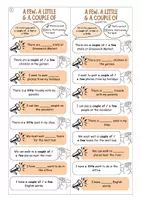 Vorschau - Aufgabenkarten - Tandem Activity Englisch: Quantifiers - a few, a little & a couple of - Seite 3